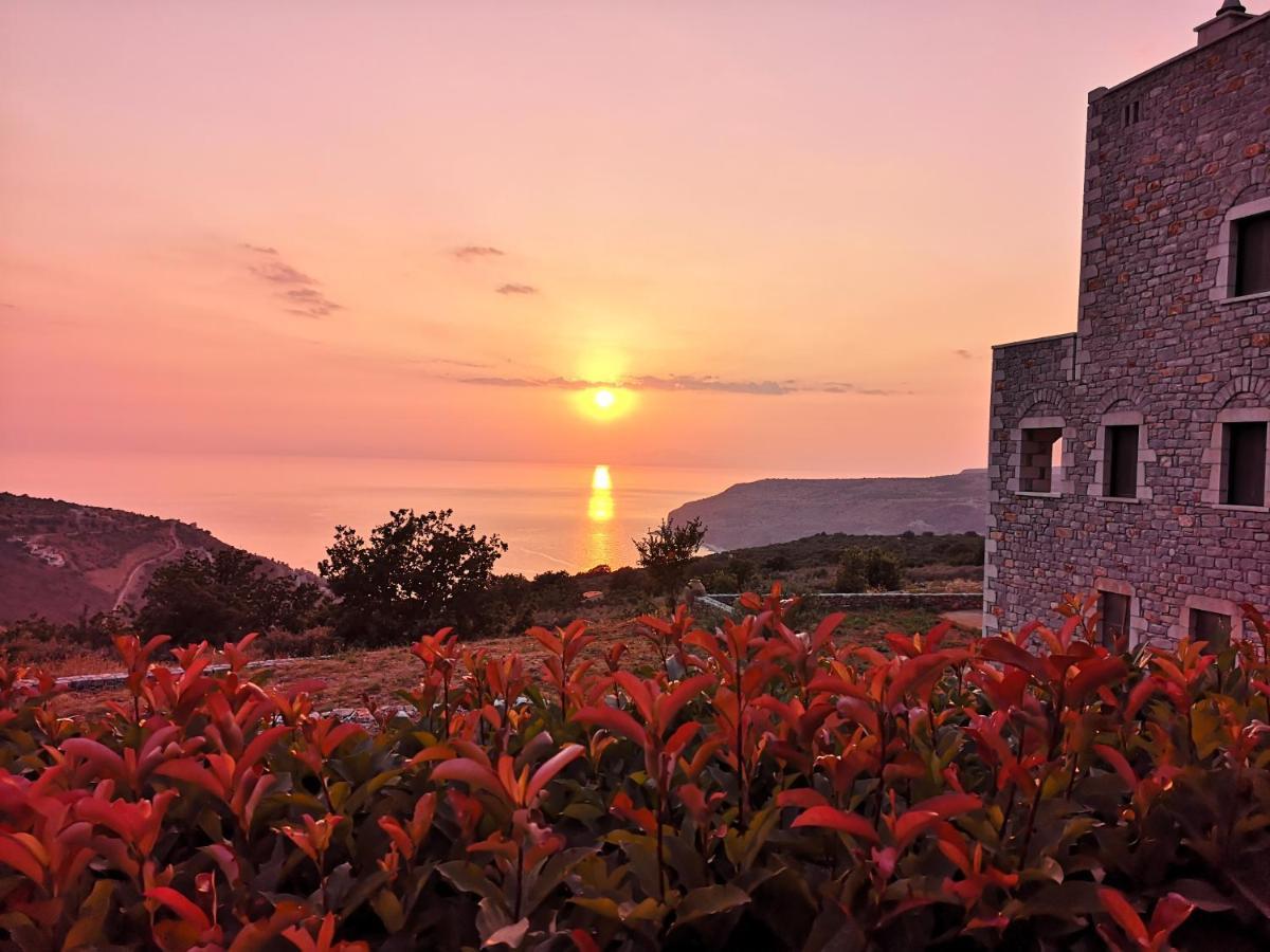 Sunset View Stone House, Areopoli Mani Villa Buitenkant foto